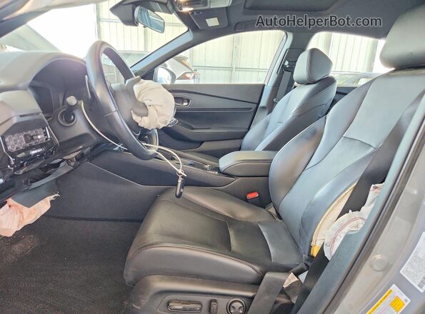 1HGCY2F73PA020013 2023 HONDA ACCORD Gray Front interior view