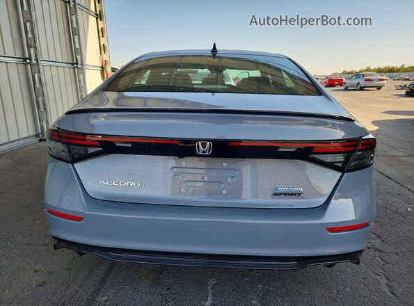 1HGCY2F73PA020013 2023 HONDA ACCORD Gray Rear view