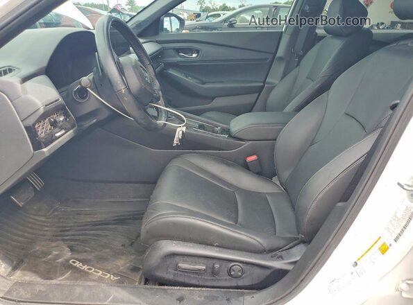 1HGCY2F73SA004354 2025 HONDA ACCORD White Вид салону спереду