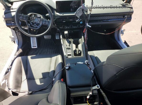 1HGCY2F73SA053716 2025 HONDA ACCORD Gray Вид панелі приладів