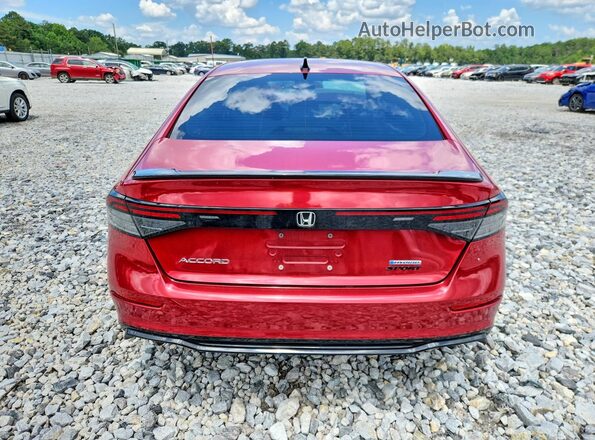 1HGCY2F74RA024154 2024 HONDA ACCORD Red Вид ззаду