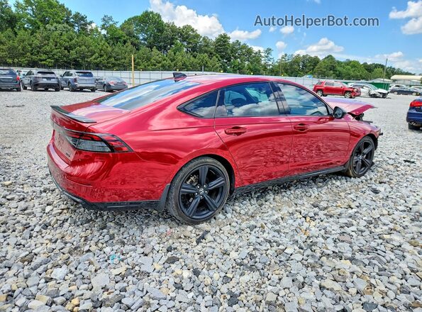 1HGCY2F74RA024154 2024 HONDA ACCORD Red Задня права чверть