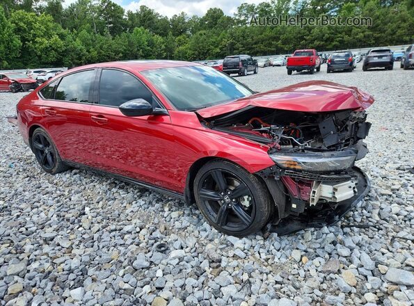 1HGCY2F74RA024154 2024 HONDA ACCORD Red Передня права чверть