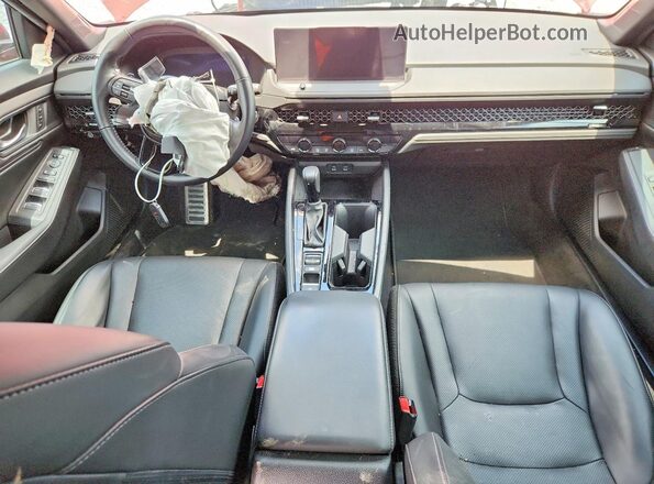 1HGCY2F74RA024154 2024 HONDA ACCORD Red Вид панелі приладів