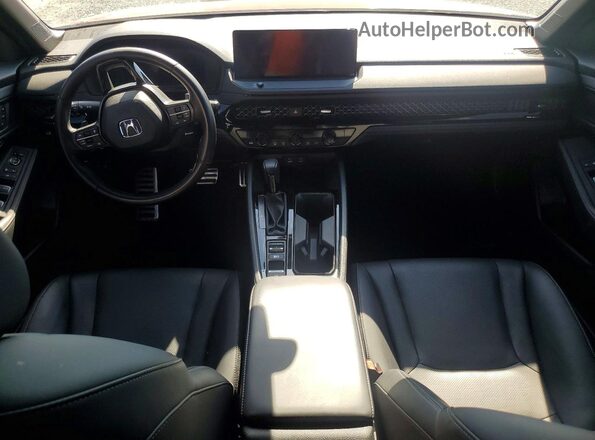 1HGCY2F75RA056952 2024 HONDA ACCORD Red Вид панелі приладів