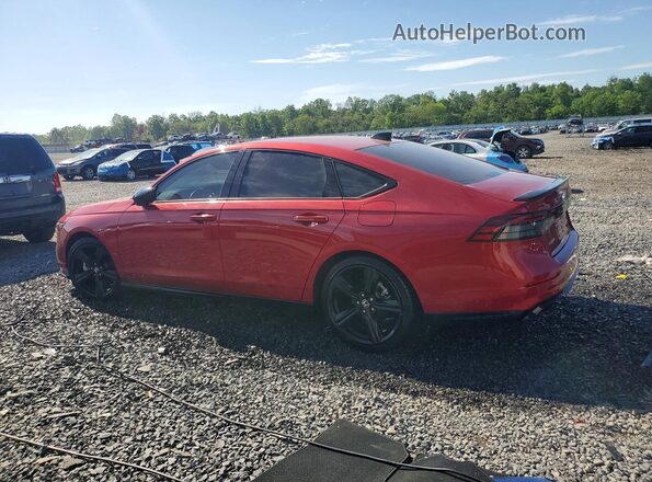1HGCY2F75RA056952 2024 HONDA ACCORD Red Задня ліва чверть