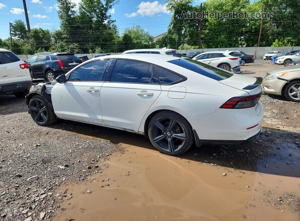 1HGCY2F76PA002458 2023 HONDA ACCORD White Tył lewy