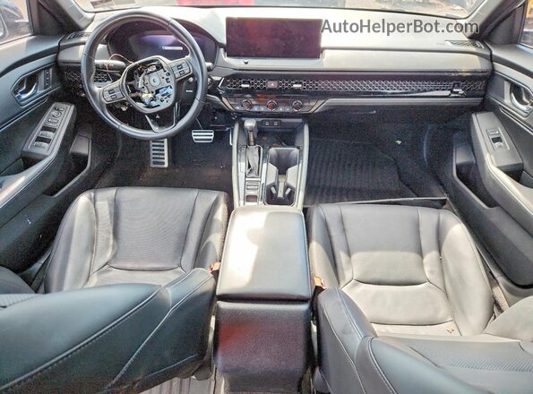 1HGCY2F76PA002458 2023 HONDA ACCORD White Widok deski rozdzielczej