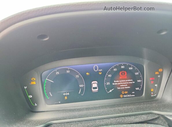 1HGCY2F76RA064641 2024 HONDA ACCORD Gray Вид щитка приладів