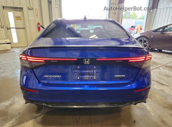1HGCY2F77PA034867 2023 HONDA ACCORD Blue Հետևի տեսք