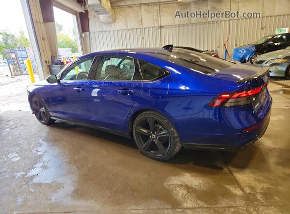 1HGCY2F77PA034867 2023 HONDA ACCORD Blue Հետևի ձախ