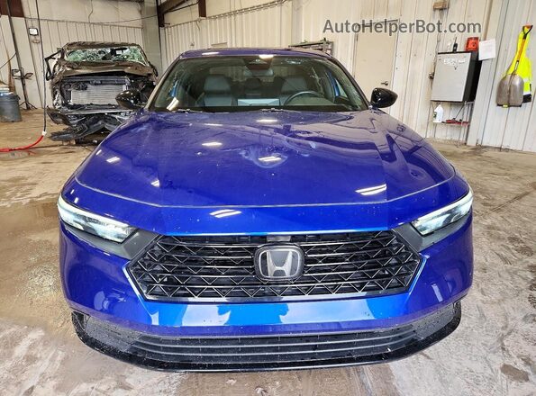 1HGCY2F77PA034867 2023 HONDA ACCORD Blue Դիմացի տեսք