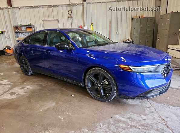 1HGCY2F77PA034867 2023 HONDA ACCORD Blue Առջևի աջ