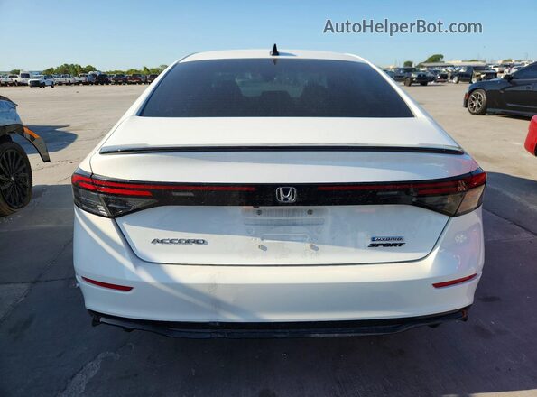 1HGCY2F77SA043285 2025 HONDA ACCORD White Rear view