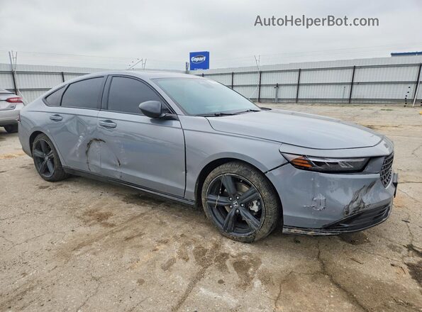 1HGCY2F78RA031625 2024 HONDA ACCORD Серый Передняя правая четверть
