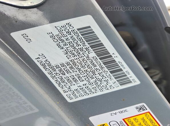 1HGCY2F78RA031625 2024 HONDA ACCORD Серый Вид подкапотного пространства
