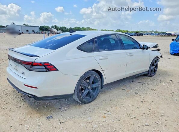 1HGCY2F7XPA056166 2023 HONDA ACCORD White უკანა მარჯვენა