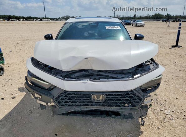 1HGCY2F7XPA056166 2023 HONDA ACCORD White წინა ხედი