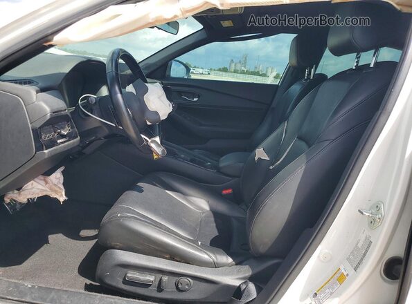 1HGCY2F7XPA056166 2023 HONDA ACCORD White წინა სალონის ხედი