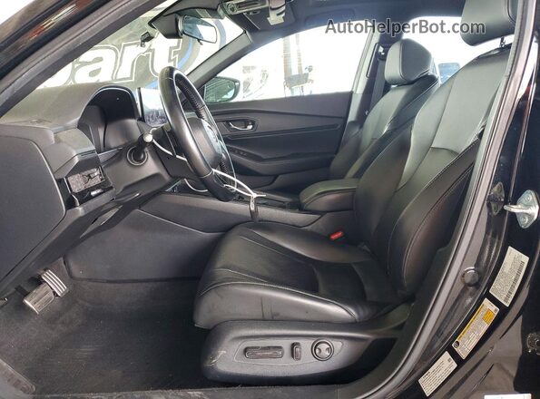 1HGCY2F7XPA070651 2023 HONDA ACCORD Черный Вид салона спереди