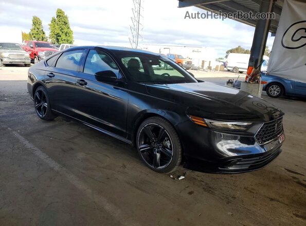 1HGCY2F7XPA070651 2023 HONDA ACCORD Черный Передняя правая четверть