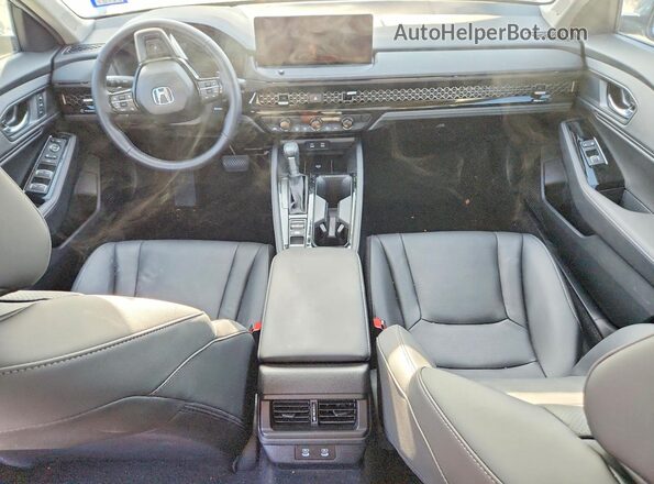 1HGCY2F80SA071924 2025 HONDA ACCORD Серебряный Вид панели приборов