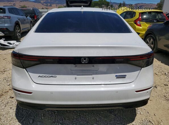 1HGCY2F80SA073723 2025 HONDA ACCORD Белый Вид сзади