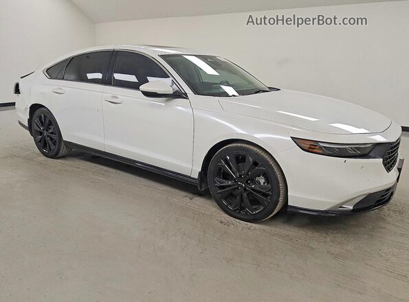 1HGCY2F81PA067162 2023 HONDA ACCORD White Delantero derecho