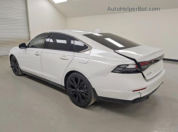1HGCY2F81PA067162 2023 HONDA ACCORD White Trasero izquierdo