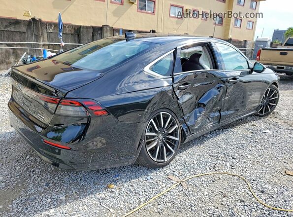 1HGCY2F82RA084149 2024 HONDA ACCORD Black Задня права чверть