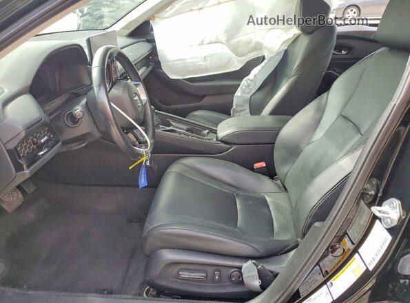 1HGCY2F82RA084149 2024 HONDA ACCORD Black Вид салону спереду