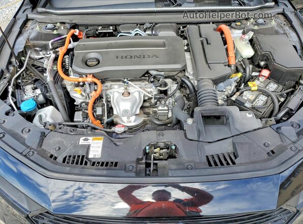 1HGCY2F82RA084149 2024 HONDA ACCORD Black Вид задньої частини салону