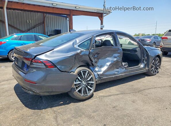 1HGCY2F83PA070029 2023 HONDA ACCORD Gray Задня права чверть