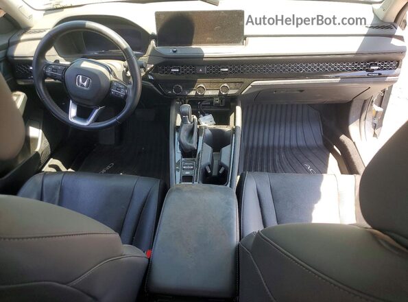 1HGCY2F83PA070029 2023 HONDA ACCORD Gray Вид панелі приладів