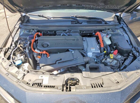 1HGCY2F83PA070029 2023 HONDA ACCORD Gray Вид задньої частини салону