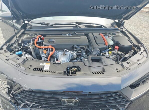 1HGCY2F87SA050214 2025 HONDA ACCORD Black Вид задньої частини салону