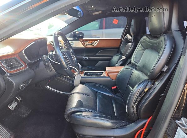 1LN6L9BC7H5605530 2017 LINCOLN CONTINENTA Black Սալոնի դիմացի տեսք