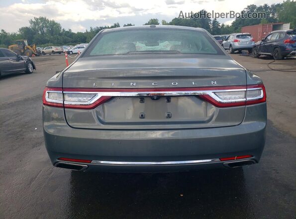 1LN6L9SP2H5602876 2017 LINCOLN CONTINENTA Green Widok z tyłu