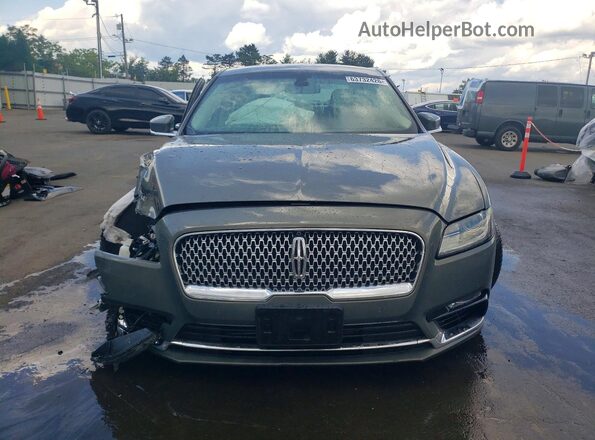 1LN6L9SP2H5602876 2017 LINCOLN CONTINENTA Green Widok z przodu