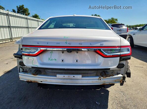 1LN6L9VK1H5620060 2017 LINCOLN CONTINENTA Белый Вид сзади