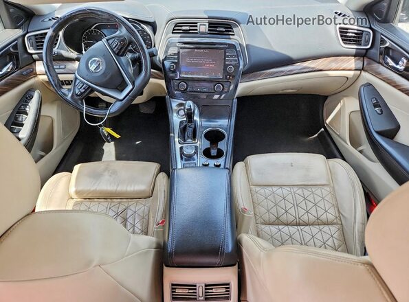 1N4AA6AP0GC420226 2016 NISSAN MAXIMA Gray Առջևի վահանակի տեսք