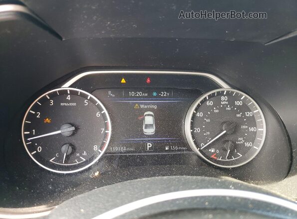 1N4AA6AP0HC374592 2017 NISSAN MAXIMA Black Widok zestawu wskaźników