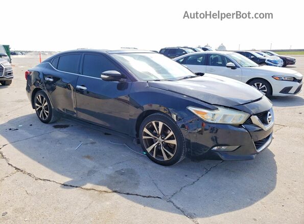 1N4AA6AP0HC374592 2017 NISSAN MAXIMA Black Przód prawy