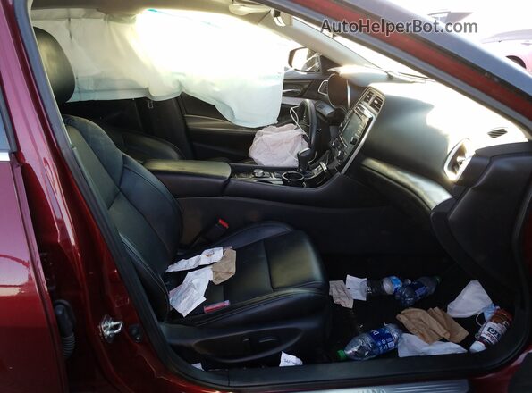1N4AA6AP0HC441191 2017 NISSAN MAXIMA Burgundy Vista frontal