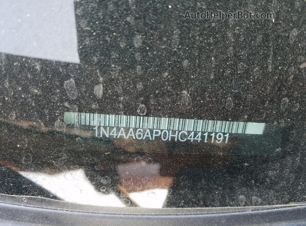 1N4AA6AP0HC441191 2017 NISSAN MAXIMA Burgundy Vista de los asientos traseros