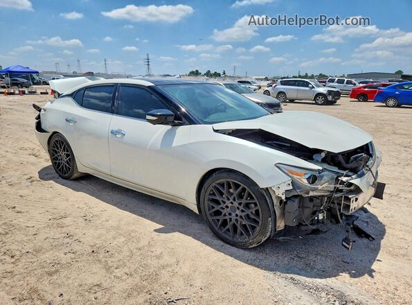 1N4AA6AP0HC454717 2017 NISSAN MAXIMA White Przód prawy