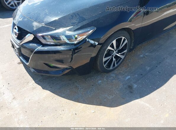 1N4AA6AP0JC387526 2018 NISSAN MAXIMA Черный Вид спереди