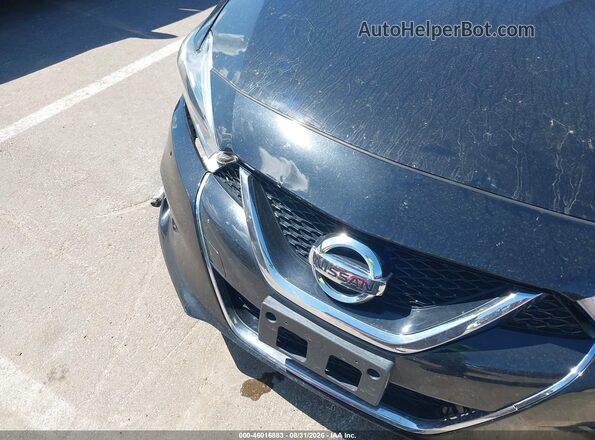 1N4AA6AP0JC387526 2018 NISSAN MAXIMA Черный Вид щитка приборов