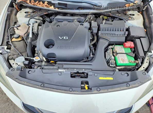 1N4AA6AP1GC380738 2016 NISSAN MAXIMA White Vista interior trasera
