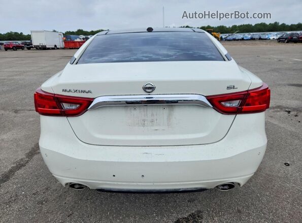 1N4AA6AP1GC380738 2016 NISSAN MAXIMA White Vista trasera
